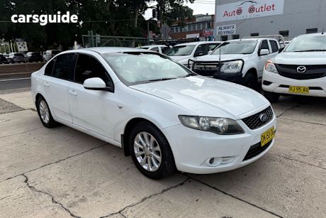 White 2012 Ford Falcon Sedan G6E (Lpi)
