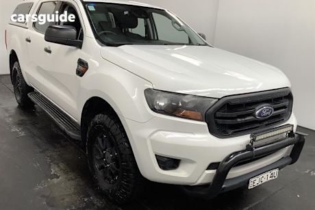 White 2020 Ford Ranger Double Cab Pick Up Xl 3.2 (4X4)
