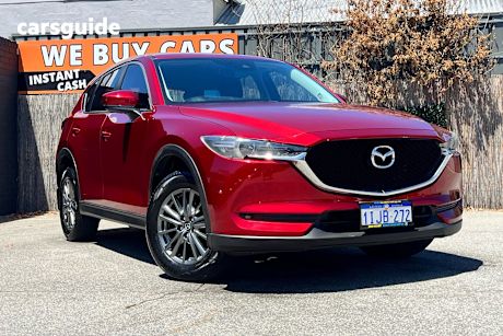 Red 2017 Mazda CX-5 Wagon Touring (4X4)