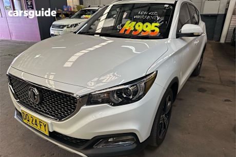 White 2021 MG ZS Wagon Essence