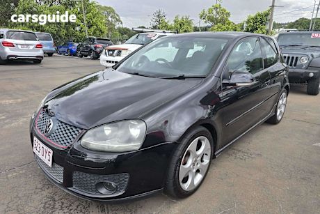 Black 2007 Volkswagen Golf Hatchback Gti