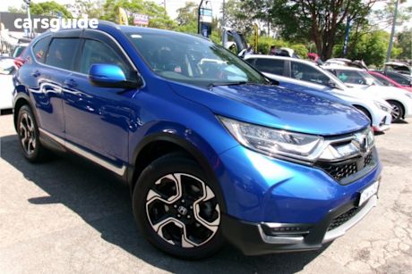 Blue 2017 Honda CR-V Wagon Vti-Lx (Awd)