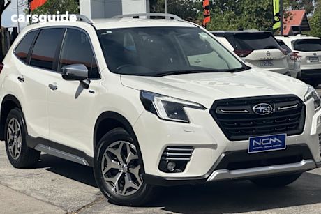 White 2021 Subaru Forester Wagon Hybrid L (Awd)