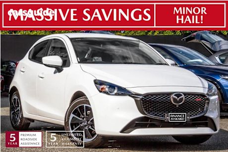 White 2025 Mazda Mazda2 Hatchback G15 Gt