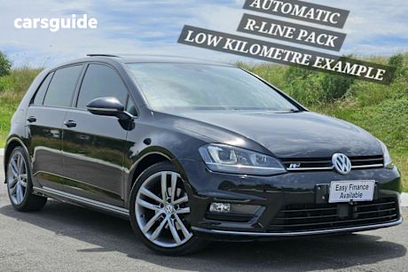 Black 2016 Volkswagen Golf Hatchback 110 Tsi Highline
