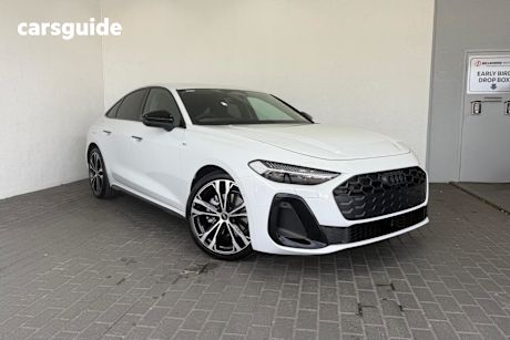 White 2025 Audi A5 Hatch TFSI 150KW S LINE F