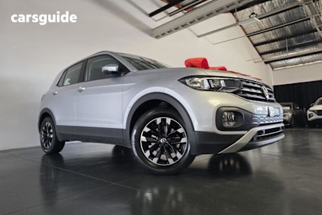 Silver 2023 Volkswagen T-Cross Wagon 85Tfsi Life