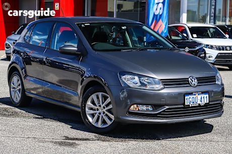 Grey 2016 Volkswagen Polo Hatchback 81 Tsi Comfortline
