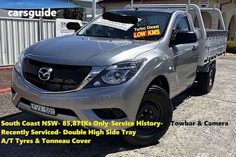 Grey 2017 Mazda BT-50 Cab Chassis Xt (4X2)
