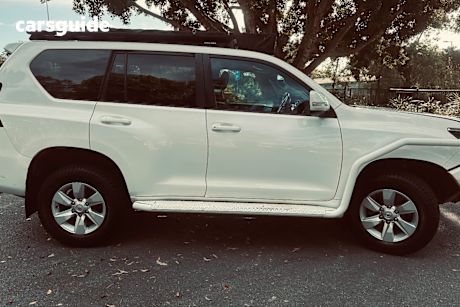 White 2018 Toyota Landcruiser Prado Wagon Gxl (4X4)