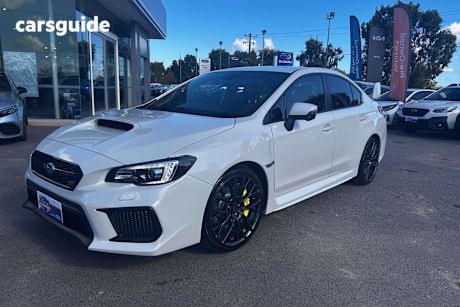 White 2017 Subaru WRX Sedan Sti Spec R