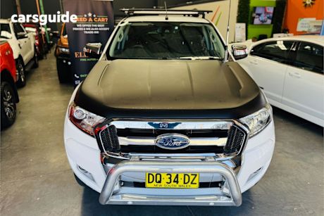 White 2016 Ford Ranger Dual Cab Utility Xlt 3.2 (4X4)