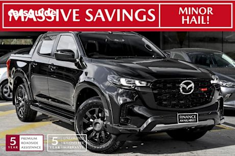 Black 2025 Mazda BT-50 Dual Cab Pick-up Sp (4X4)