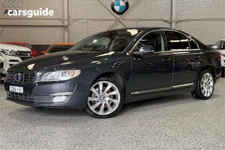 Grey 2015 Volvo S80 Sedan T6 Luxury Awd