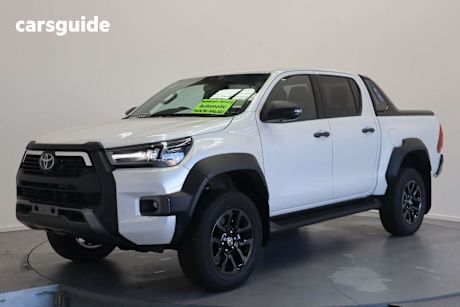 White 2024 Toyota Hilux Double Cab Pick Up Rogue 48V (4X4)