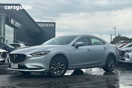 Silver 2023 Mazda 6 Sedan G25 Sport