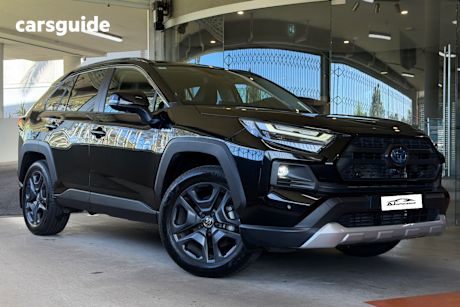 Black 2023 Toyota RAV4 Wagon Edge (Awd) Hybrid