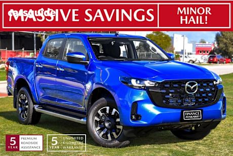 Blue 2025 Mazda BT-50 Dual Cab Pick-up Xtr (4X4)