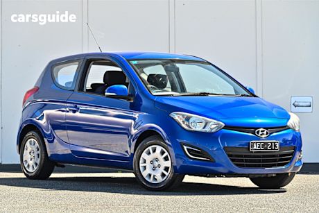 Blue 2014 Hyundai I20 Hatchback Active