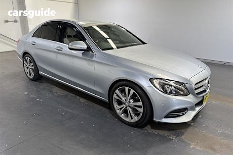 Silver 2015 Mercedes-Benz C200 Sedan