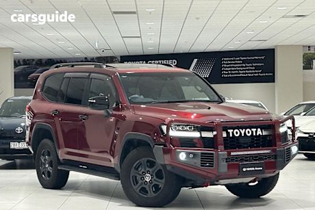 Red 2021 Toyota Landcruiser Wagon Lc300 Gr-S (4X4)