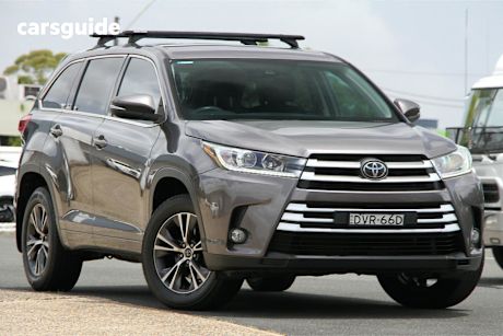 Grey 2018 Toyota Kluger Wagon Gx (4X2)