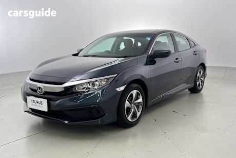 Blue 2019 Honda Civic Sedan Vti