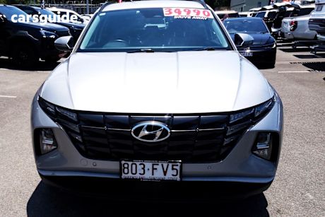 Silver 2022 Hyundai Tucson Wagon Elite (Awd)