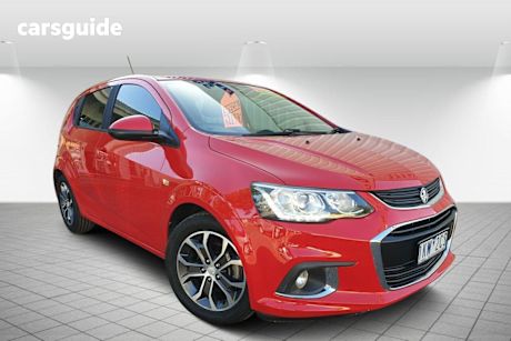 Red 2017 Holden Barina Hatchback Cd