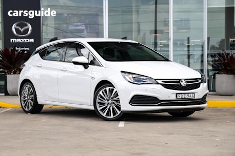 White 2017 Holden Astra Hatchback Rs-V