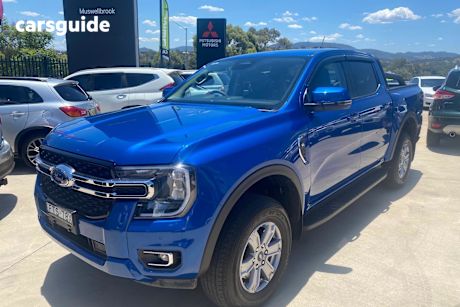 Blue 2023 Ford Ranger Double Cab Pick Up Xlt 3.0 (4X4)