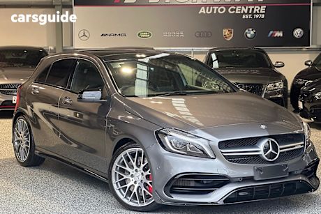 Grey 2017 Mercedes-Benz A45 Hatchback Amg