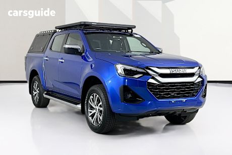 Blue 2024 Isuzu D-MAX Crew Cab Utility Ls-U (4X4)