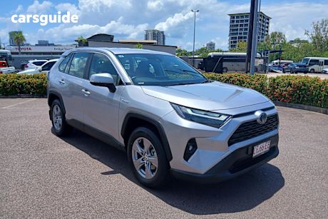 White 2024 Toyota RAV4 Wagon Gx (2Wd) Hybrid