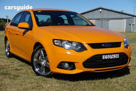 Orange 2014 Ford Falcon Sedan Xr6 (Lpi)