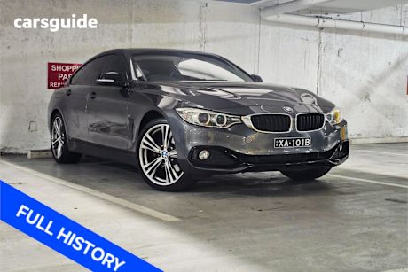 Grey 2014 BMW 428I Coupe Gran Coupe Sport Line