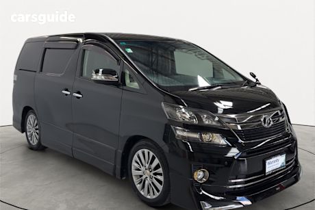 Black 2013 Toyota Vellfire OtherCar V PREMIUM