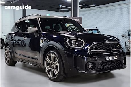 Black 2022 Mini Countryman Wagon Cooper Se All4 Classic (Hyb)