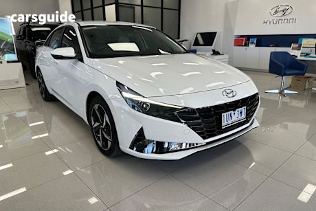 White 2021 Hyundai I30 Sedan Elite