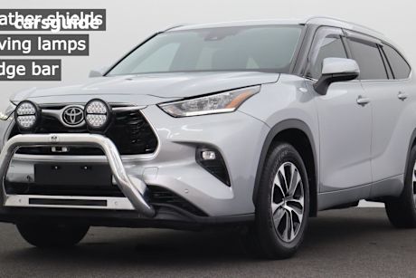 Silver 2021 Toyota Kluger Wagon Gxl Awd