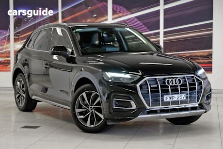 Black 2022 Audi Q5 Wagon 40 Tdi Quattro Mhev