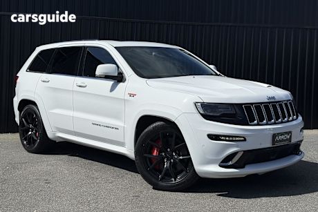 White 2014 Jeep Grand Cherokee Wagon Srt 8 (4X4)