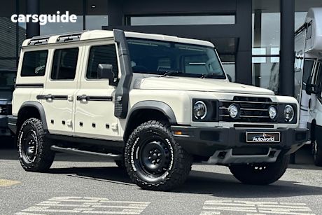 White 2025 Ineos Grenadier Wagon Trialmaster Edition