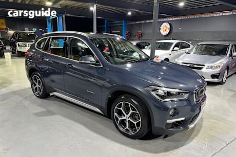 Blue 2017 BMW X1 Wagon Sdrive 18D M Sport