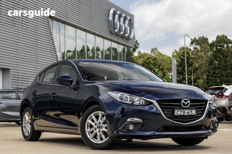 Blue 2015 Mazda 3 Hatchback Maxx