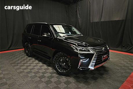 Black 2015 Lexus LX570 Wagon