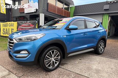 Blue 2016 Hyundai Tucson Wagon Active X (Fwd)