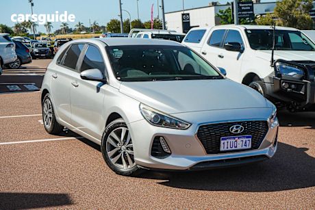 Silver 2018 Hyundai I30 Hatchback Active