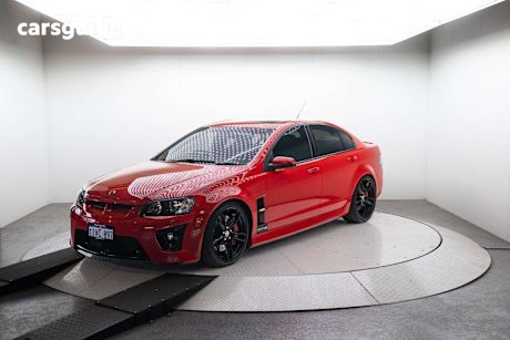 Red 2007 HSV GTS Sedan