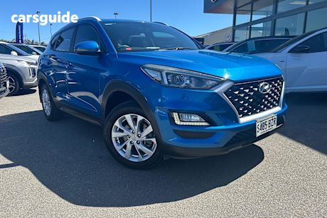 Blue 2018 Hyundai Tucson Wagon Active X (Fwd)